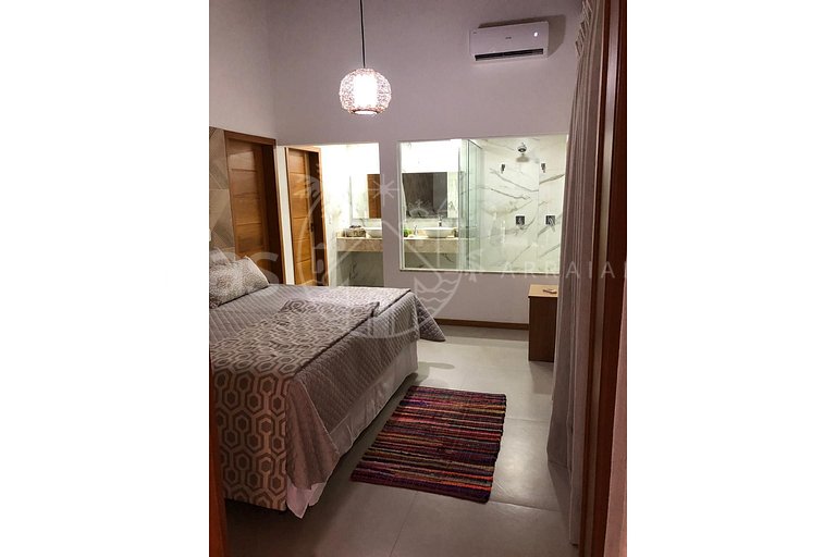 Casa Sol - Conforto com Jacuzzi e vista para o Vale