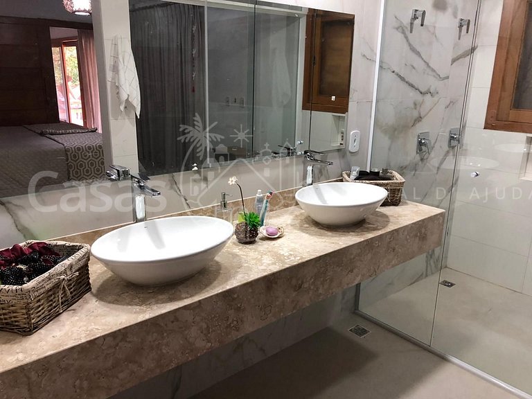 Casa Vista da Mata - Conforto com Jacuzzi e vista para Vale