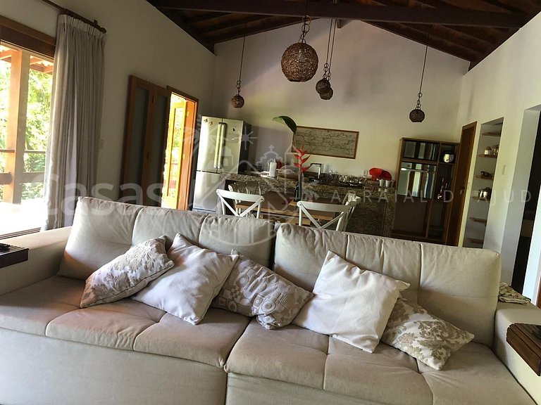 Casa Vista da Mata - Conforto com Jacuzzi e vista para Vale