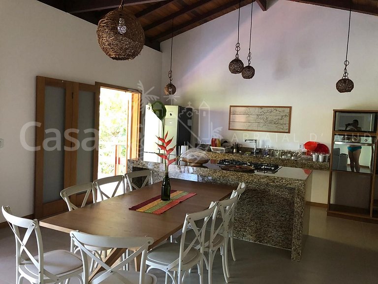 Casa Vista da Mata - Conforto com Jacuzzi e vista para Vale