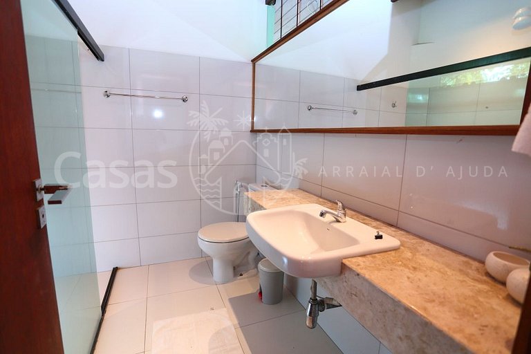 Casa Carlo - Charmosa com piscina a 100 metros da praia