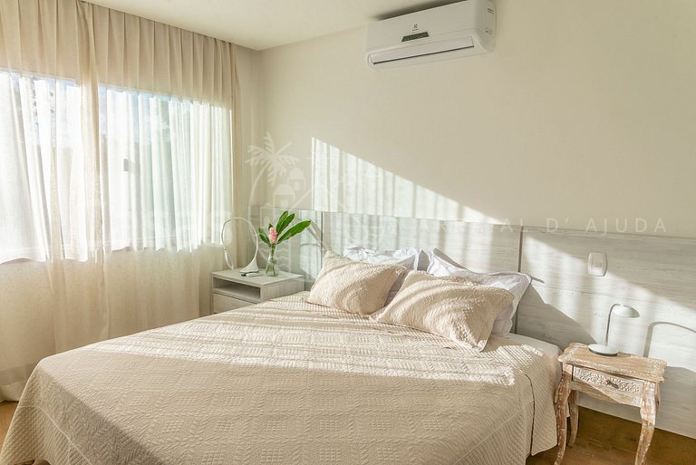 Casa Algodão - Com piscina exclusiva em condo 100m da praia