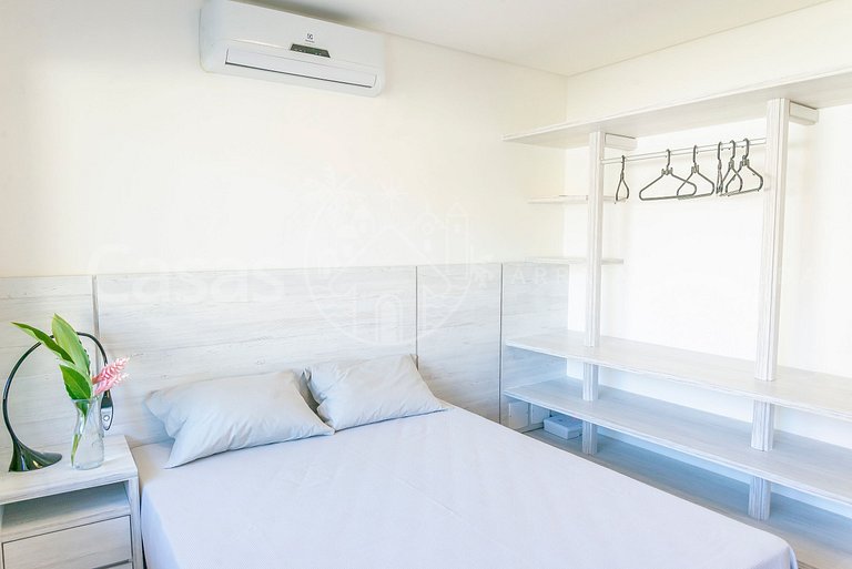 Casa Algodão - Com piscina exclusiva em condo 100m da praia