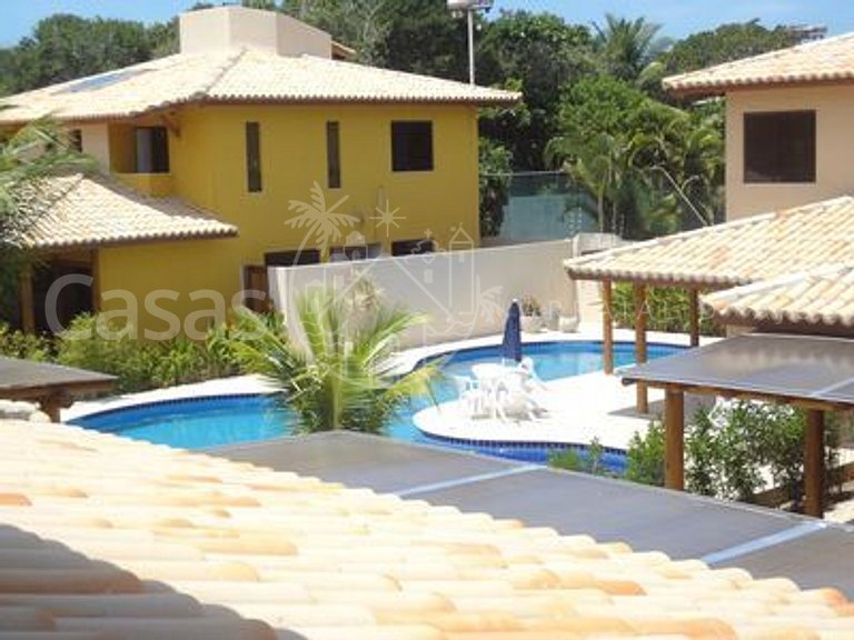 Casa Estrela do Mar - Condomínio com piscina e ótima estrutu