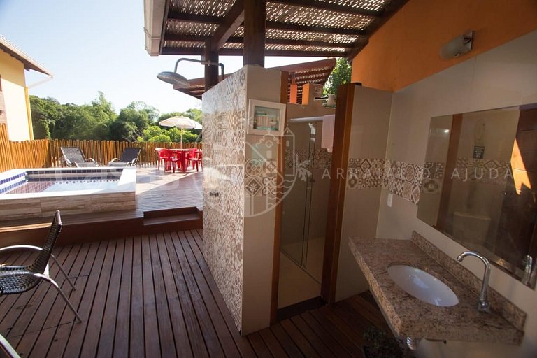 Casa Amarela linda propriedade no centrinho Arraial d'Ajuda