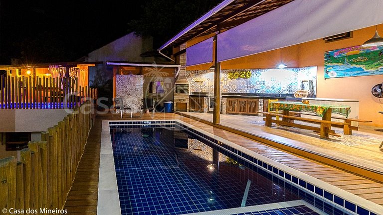 Casa Amarela linda propriedade no centrinho Arraial d'Ajuda