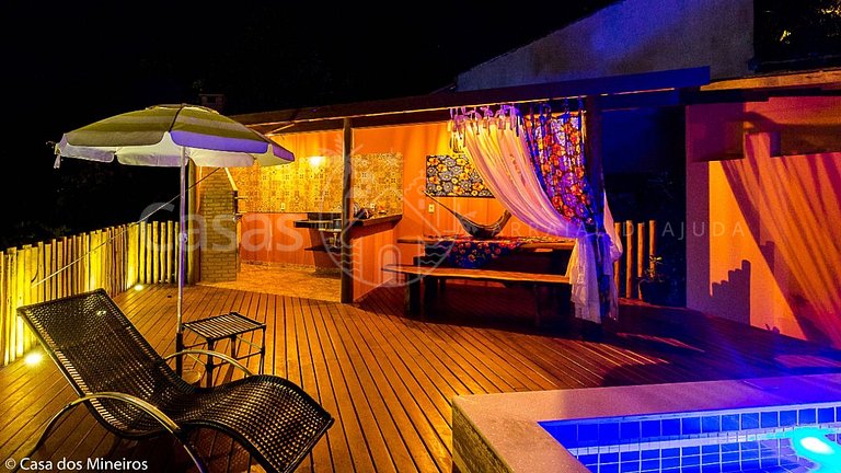 Casa Amarela linda propriedade no centrinho Arraial d'Ajuda