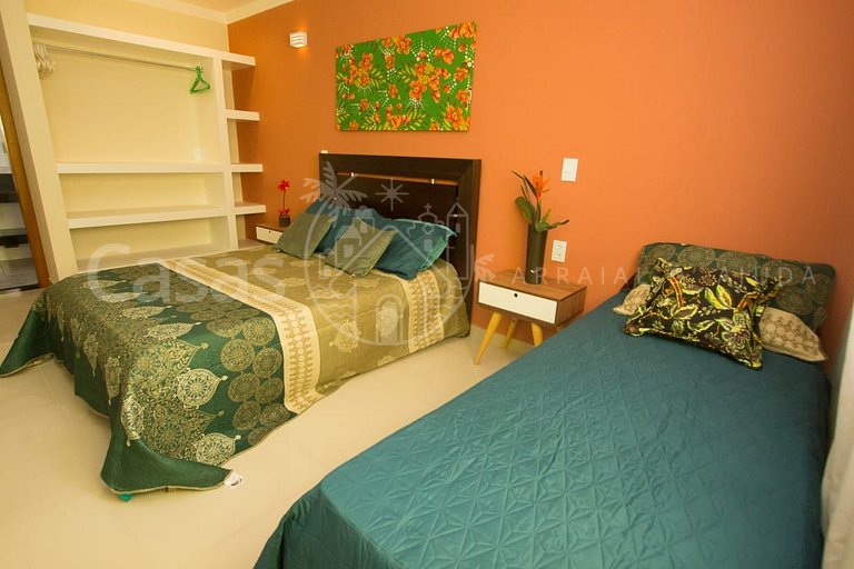 Casa Amarela Linda propriedadecentrinho do Arraial d'Ajuda