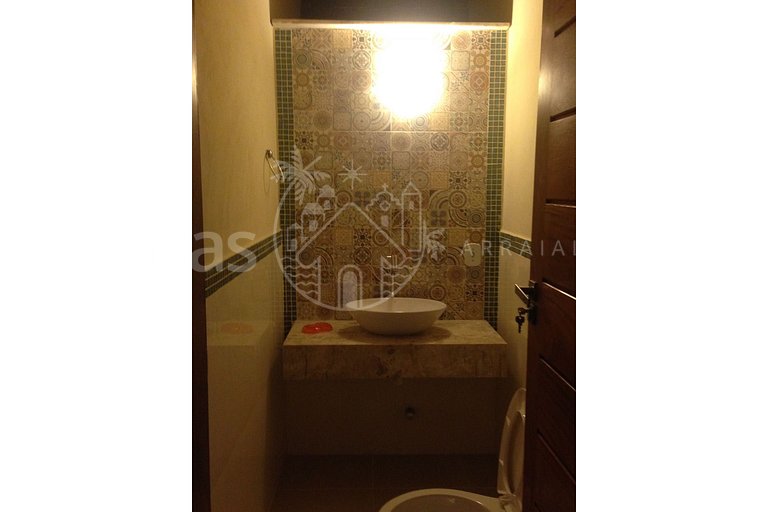 Casa Vermelha Área de lazer piscina exclusiva churrasqueira