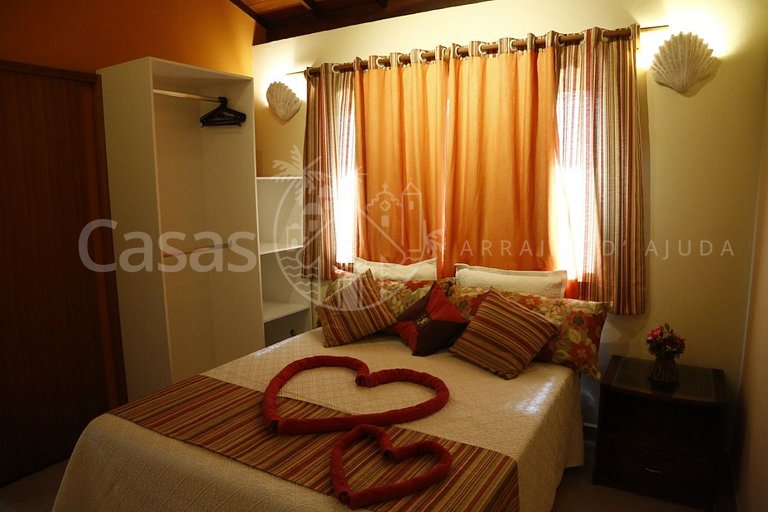 Casa Vermelha Área de lazer piscina exclusiva churrasqueira