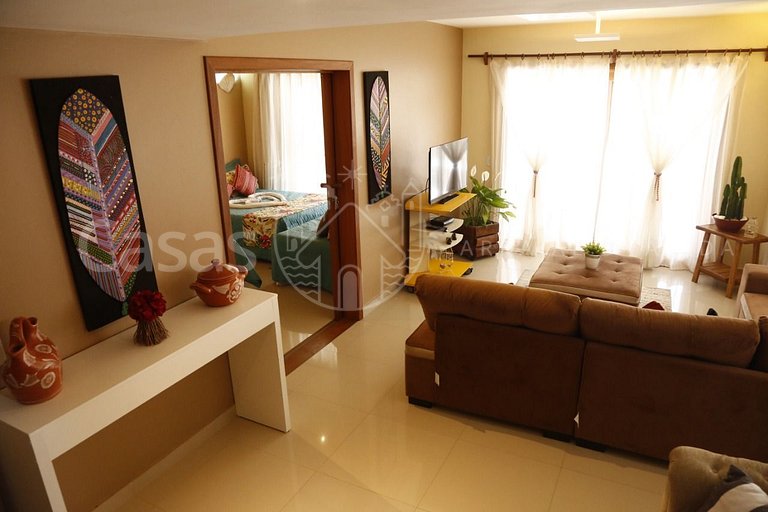 Casa Vermelha Área de lazer piscina exclusiva churrasqueira