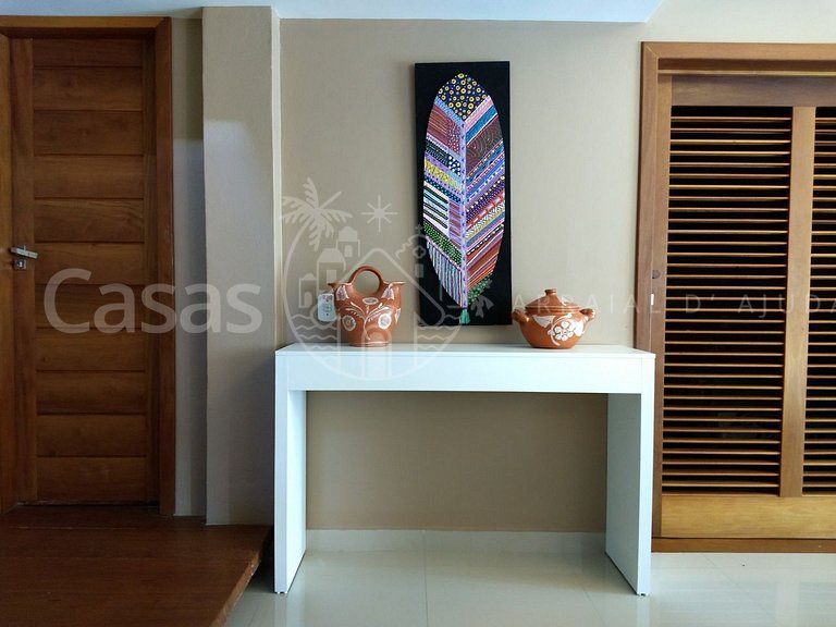 Casa Vermelha Área de lazer piscina exclusiva churrasqueira