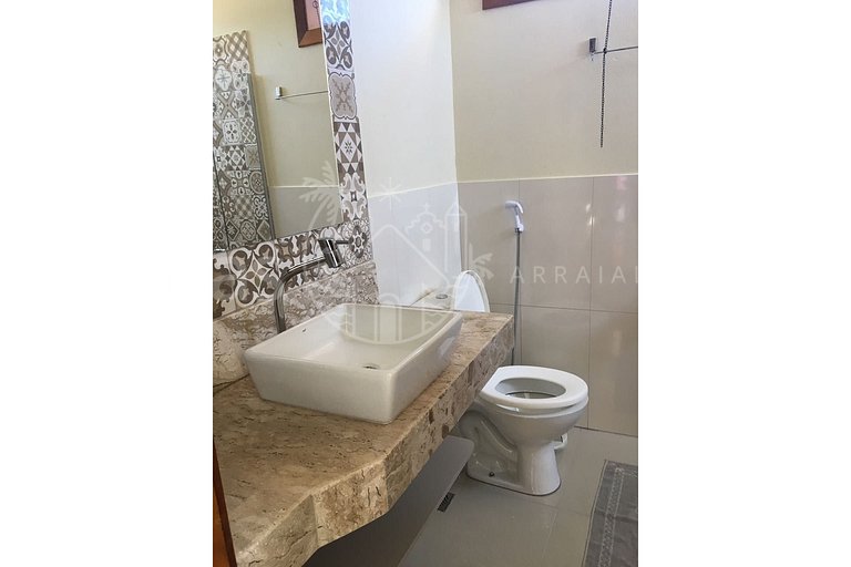 Flat Superior - Flat com dois quartos com piscina no centrin