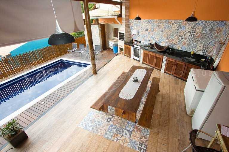 Flat Superior - Flat com dois quartos com piscina no centrin