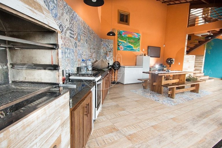 Flat Superior - Flat com dois quartos com piscina no centrin