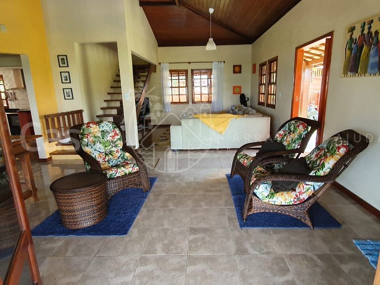 Casa Binha - Conforto e lazer com vista para o mar