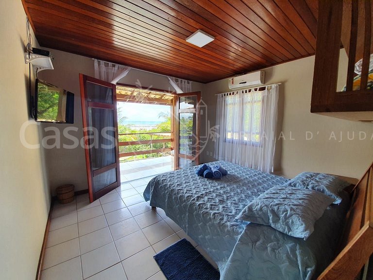 Casa Binha - Conforto e lazer com vista para o mar