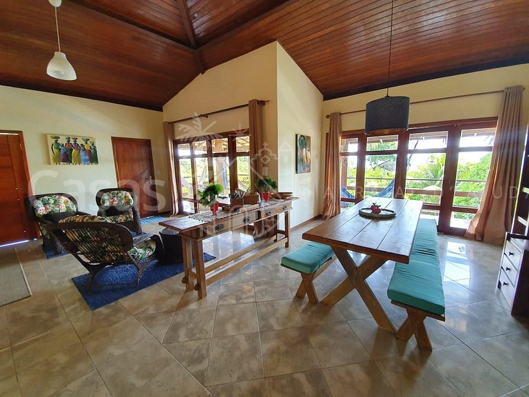 Casa Binha - Conforto e lazer com vista para o mar