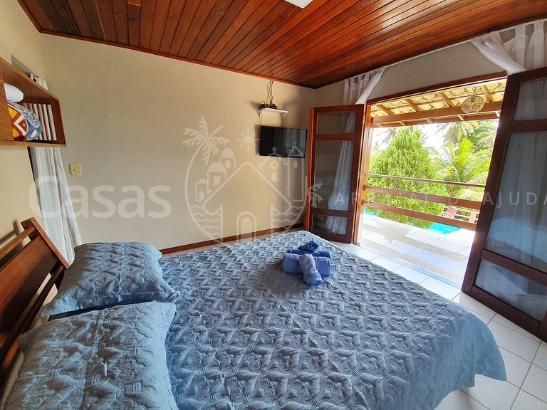 Casa Binha - Conforto e lazer com vista para o mar