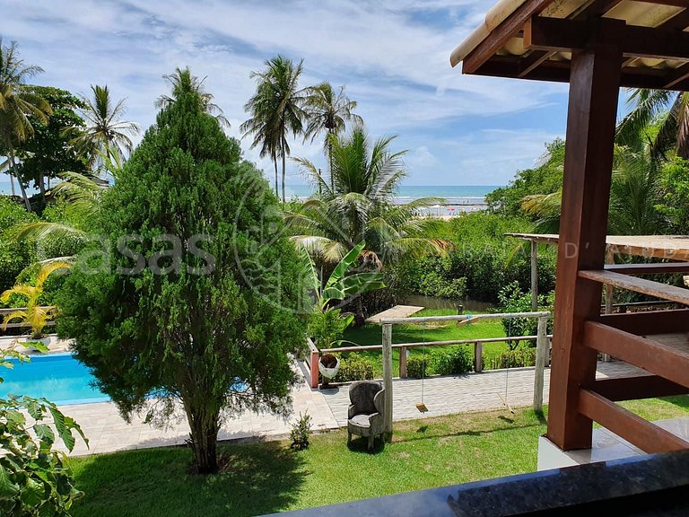Casa Binha - Conforto e lazer com vista para o mar