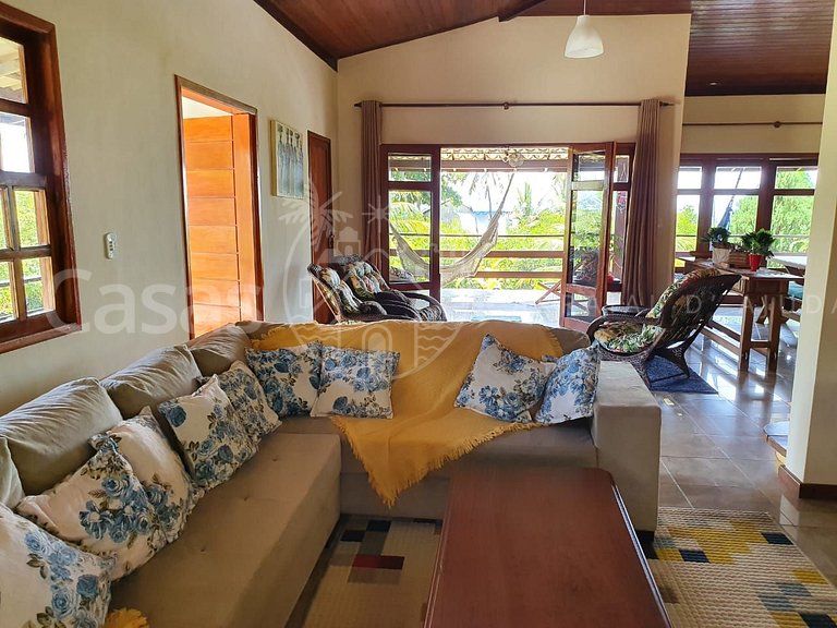 Casa Binha - Conforto e lazer com vista para o mar