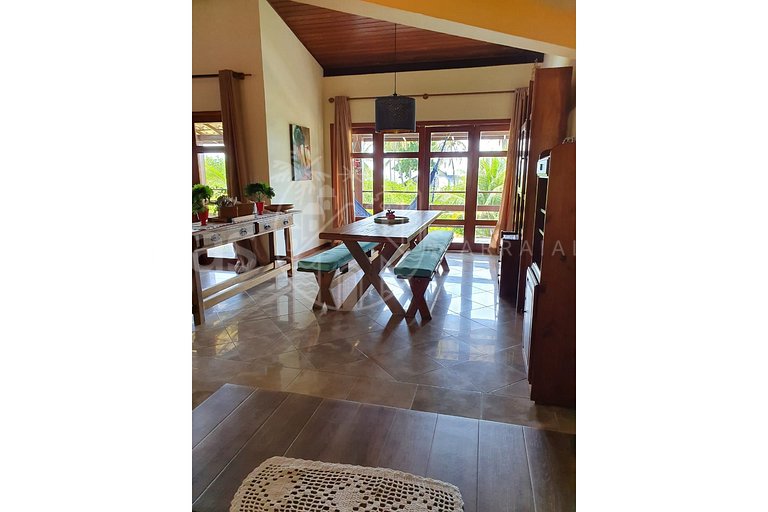 Casa Binha - Conforto e lazer com vista para o mar