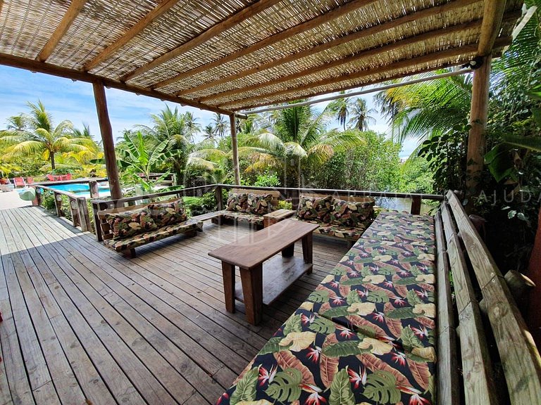 Casa Binha - Conforto e lazer com vista para o mar