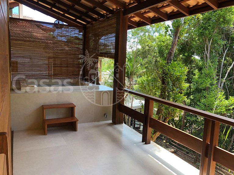Casa Vista da Mata - Conforto com Jacuzzi e vista para Vale