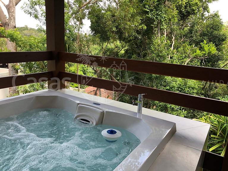 Casa Vista da Mata - Conforto com Jacuzzi e vista para Vale