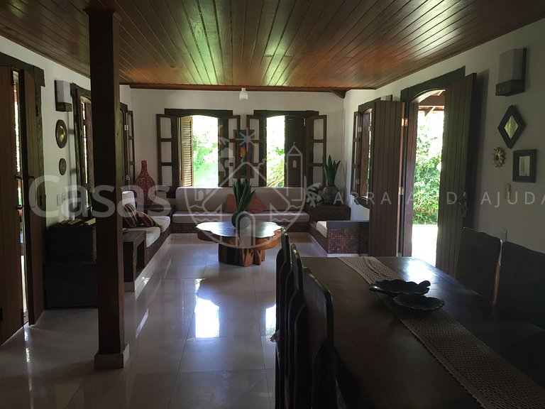 Casa Mar - Beira Mar com quadra de Beach Tennis