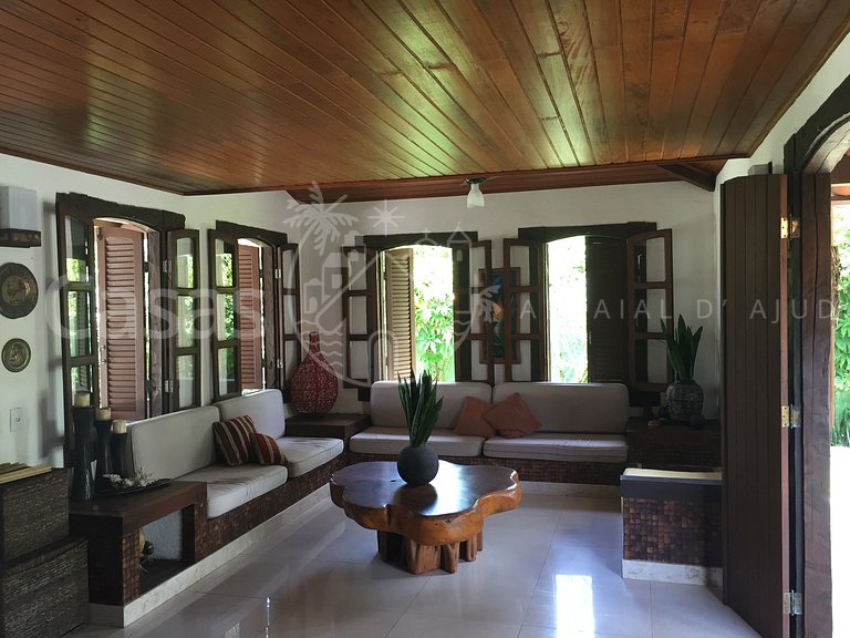 Casa Mar - Beira Mar com quadra de Beach Tennis