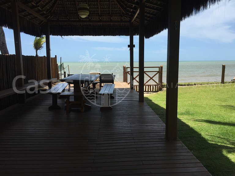 Casa Mar - Beira Mar com quadra de Beach Tennis