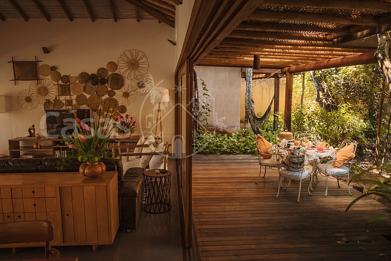 Casa Cajueiro - Conforto e sofisticação com piscina exclusiv