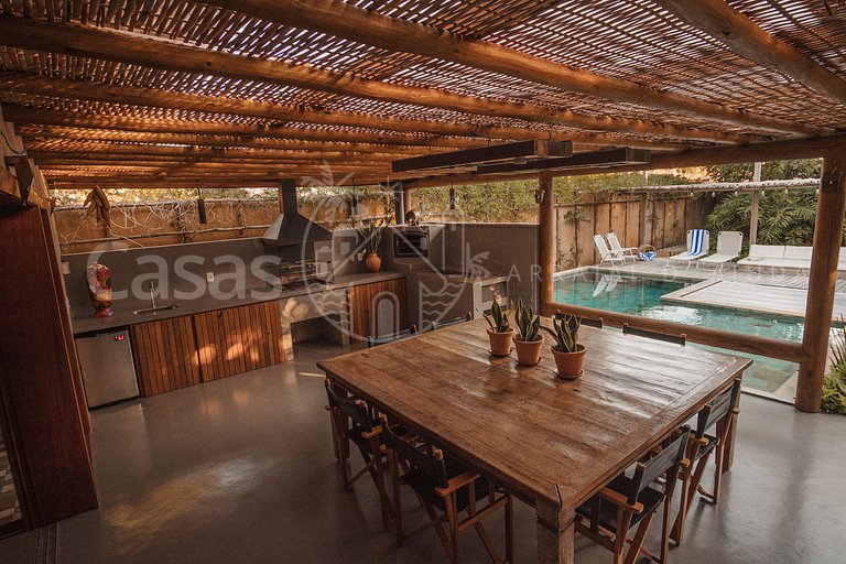 Casa Cajueiro - Conforto e sofisticação com piscina exclusiv