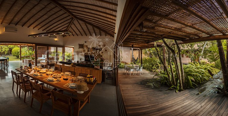Casa Cajueiro - Conforto e sofisticação com piscina exclusiv