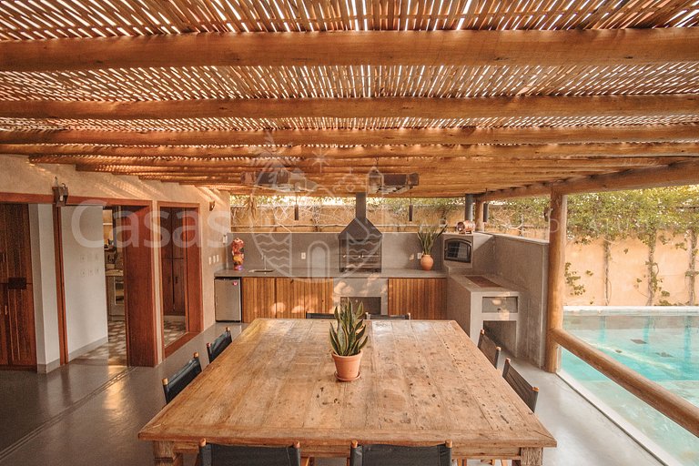 Casa Cajueiro - Conforto e sofisticação com piscina exclusiv
