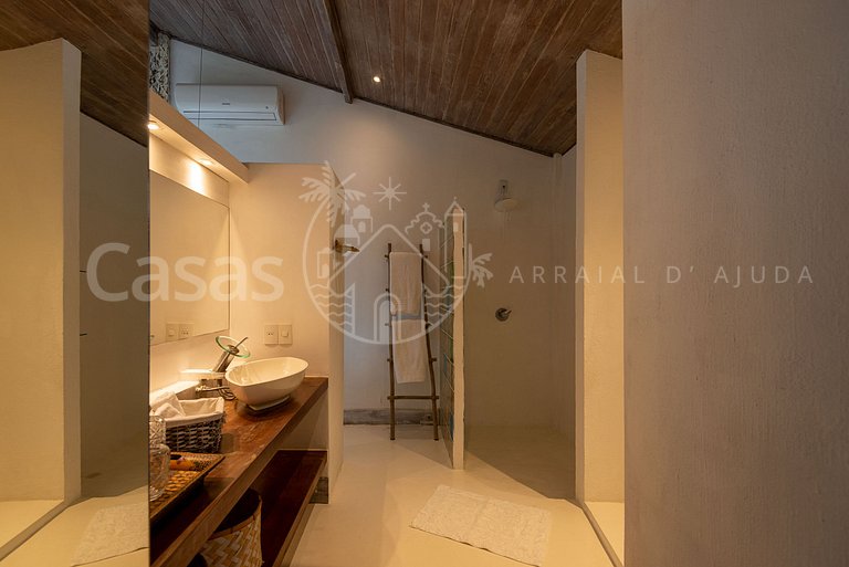 Villa Espelho das Águas - Pé na areia na Praia do Espelho