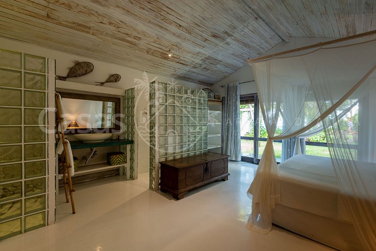 Casa Espelho Meu beira mar na Praia Espelho Trancoso Bahia