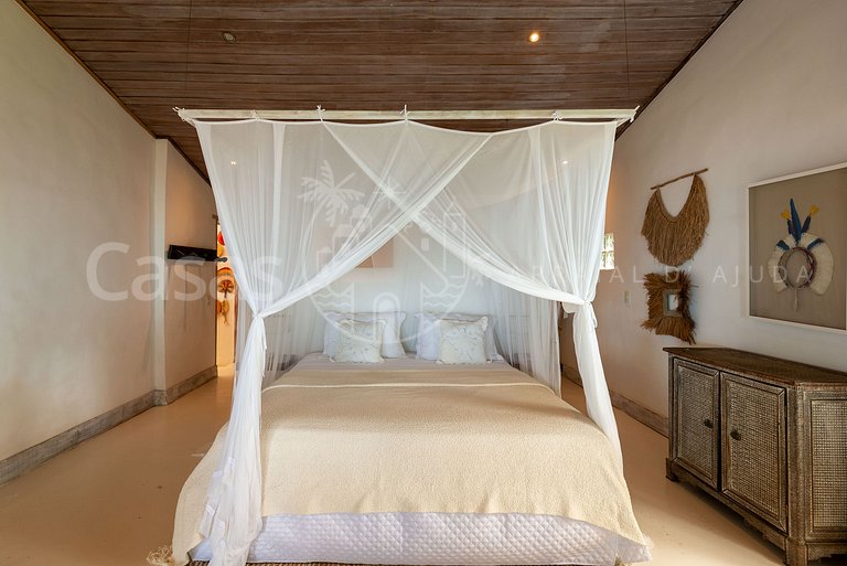 Casa Espelho Meu beira mar na Praia Espelho Trancoso Bahia