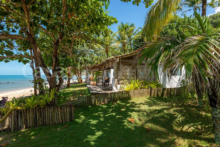 Villa Espelho das Águas - Pé na areia na Praia do Espelho