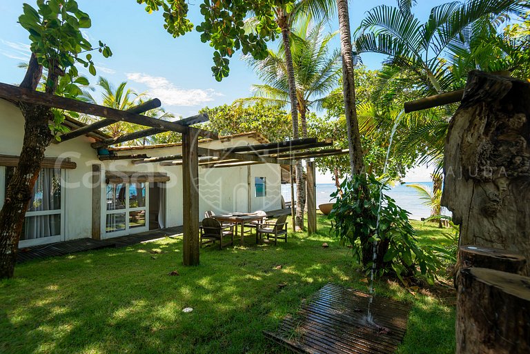 Villa Espelho das Águas - Pé na areia na Praia do Espelho