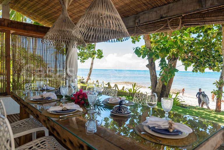 Casa Espelho Meu beira mar na Praia Espelho Trancoso Bahia