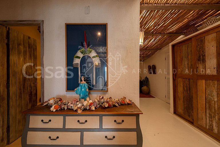 Villa Espelho das Águas - Pé na areia na Praia do Espelho
