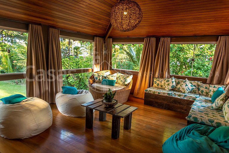 Casa Mar - Beira Mar com quadra de Beach Tennis