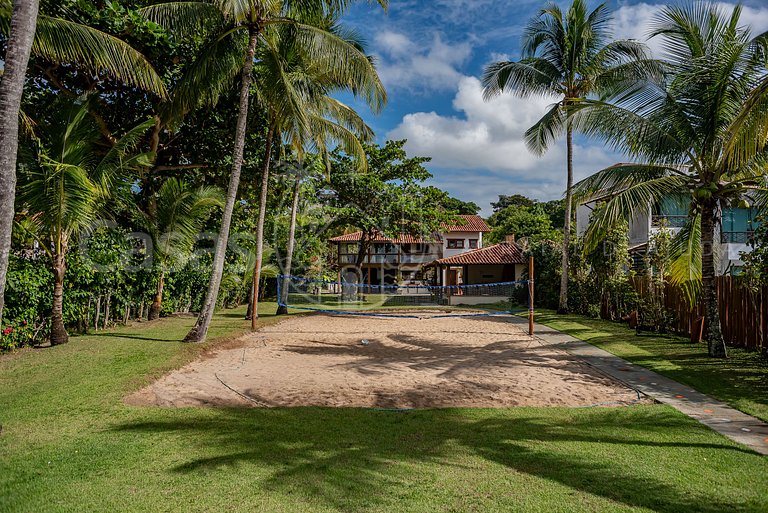 Casa Mar - Beira Mar com quadra de Beach Tennis