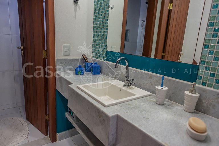 Casa Mar - Beira Mar com quadra de Beach Tennis