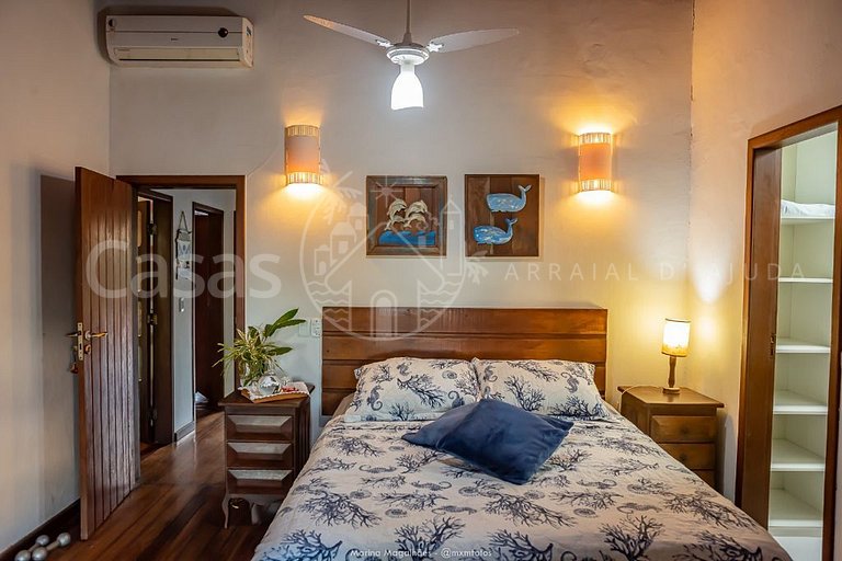 Casa Mar - Beira Mar com quadra de Beach Tennis