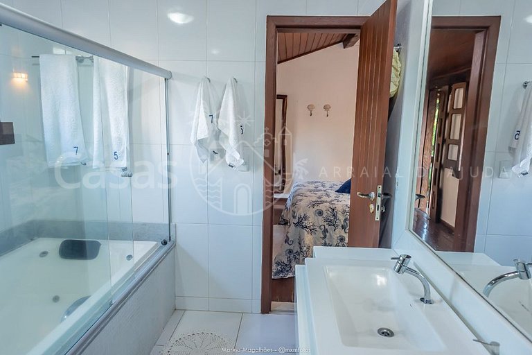 Casa Mar - Beira Mar com quadra de Beach Tennis