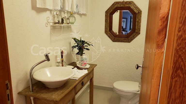 Casa Vagalume - Cuidadosamente decorada pertinho da praia