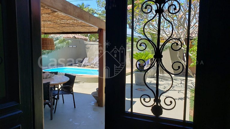 Casa Vagalume - Cuidadosamente decorada pertinho da praia